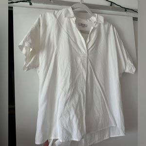 Madewell Short Sleeve Collared Top
